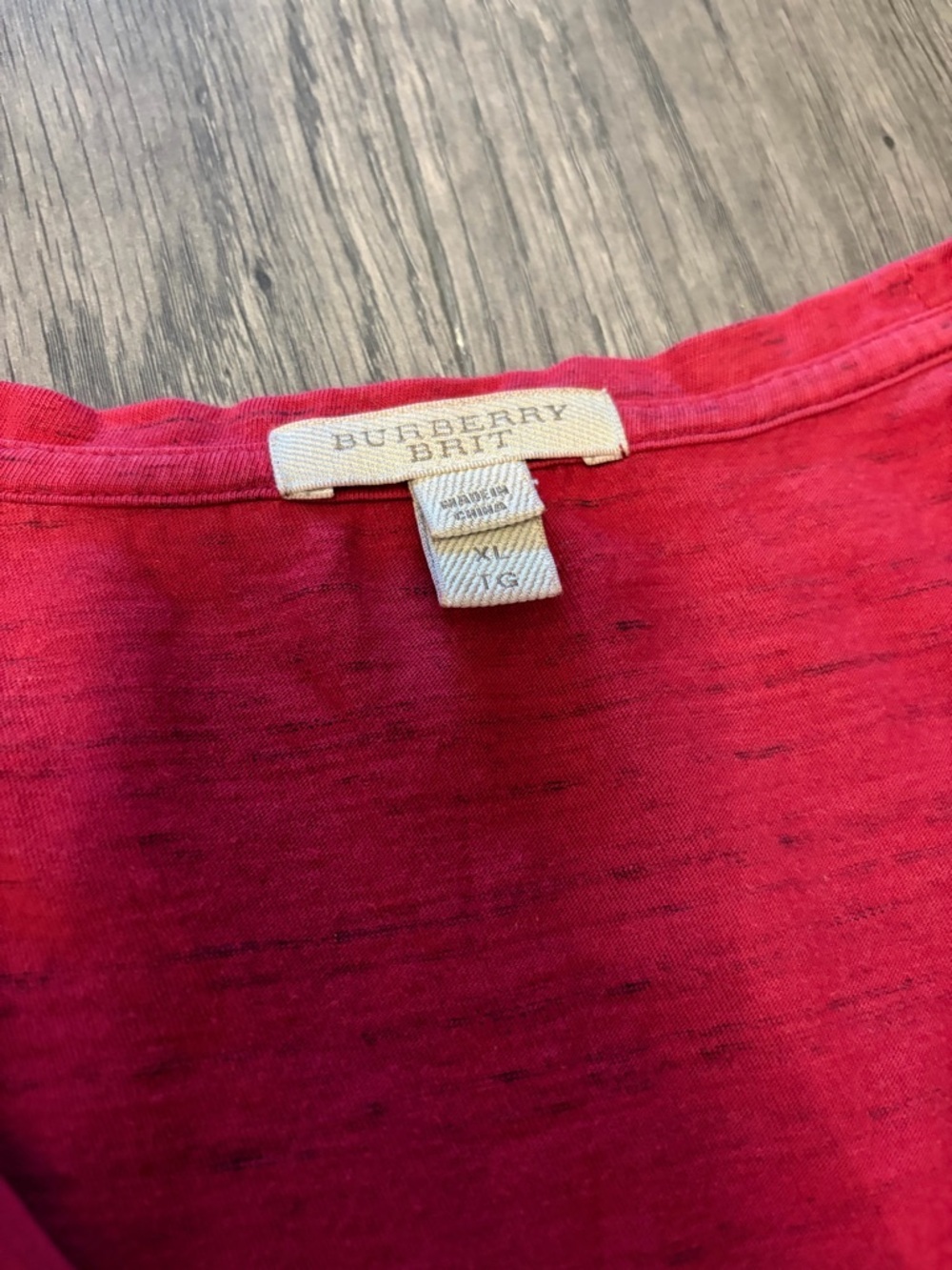 Burberry Short Sleeve Red Plaid Tee image 2